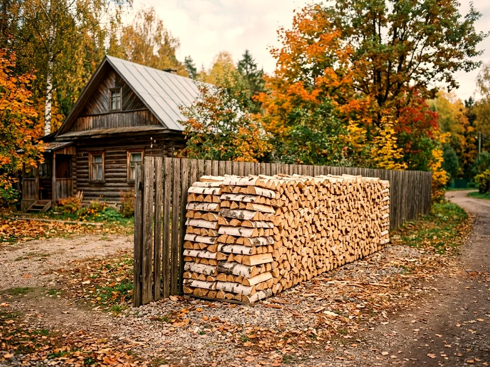 Дуб + укладка в дровник, Благовещенск, улица Промышленная, 40